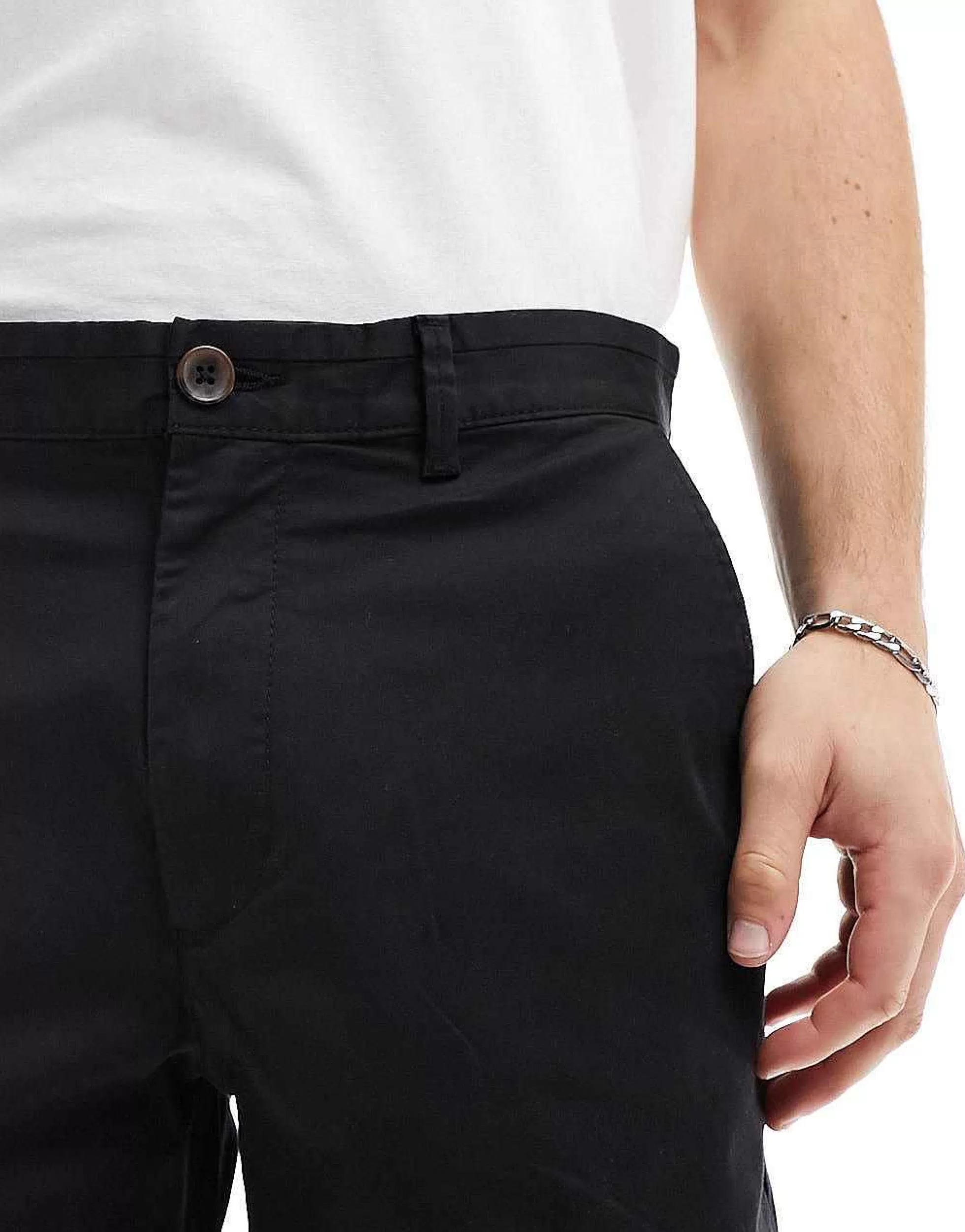 Men River Island Chino Short In