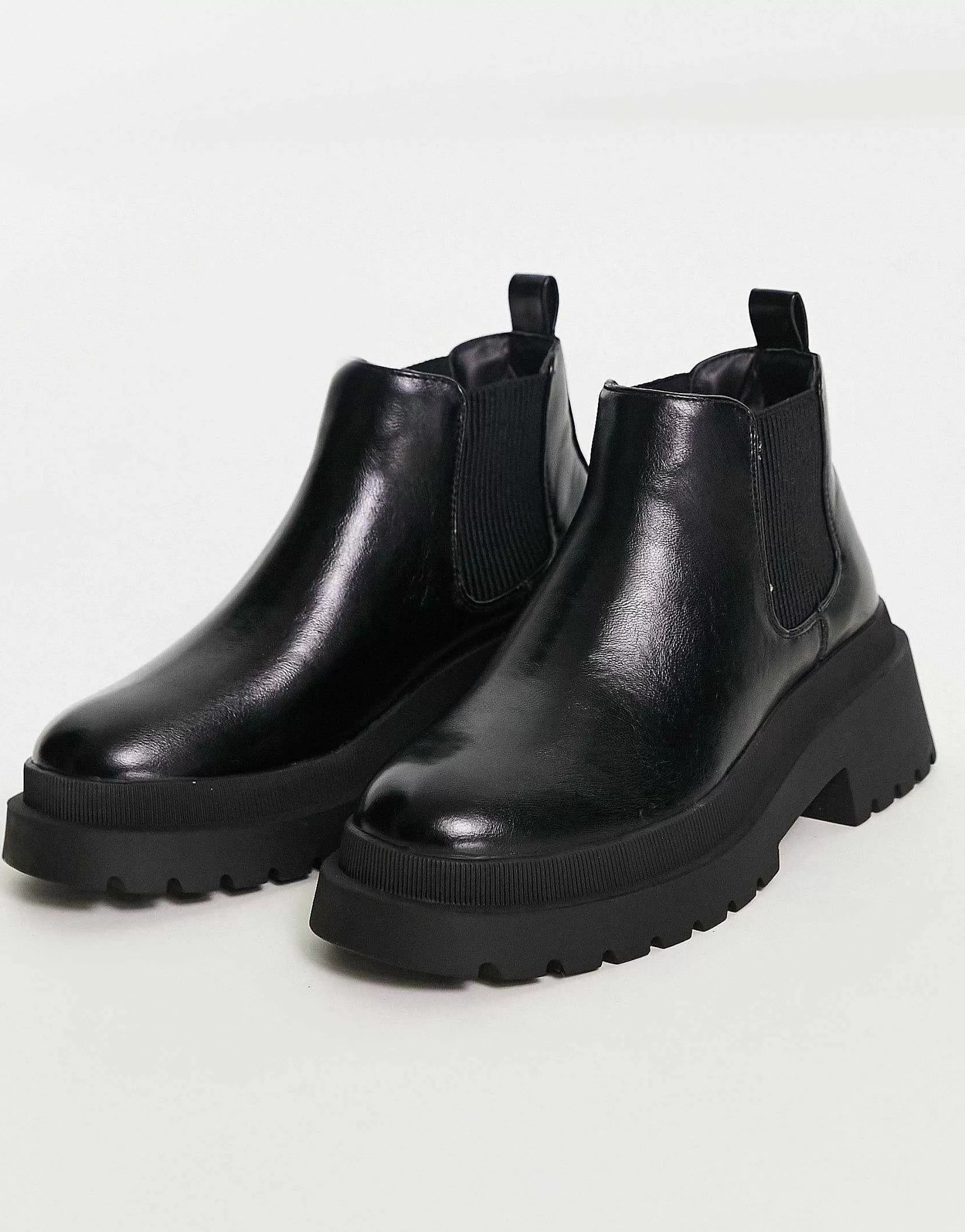 Women River Island Low Ankle Chelsea Boot In