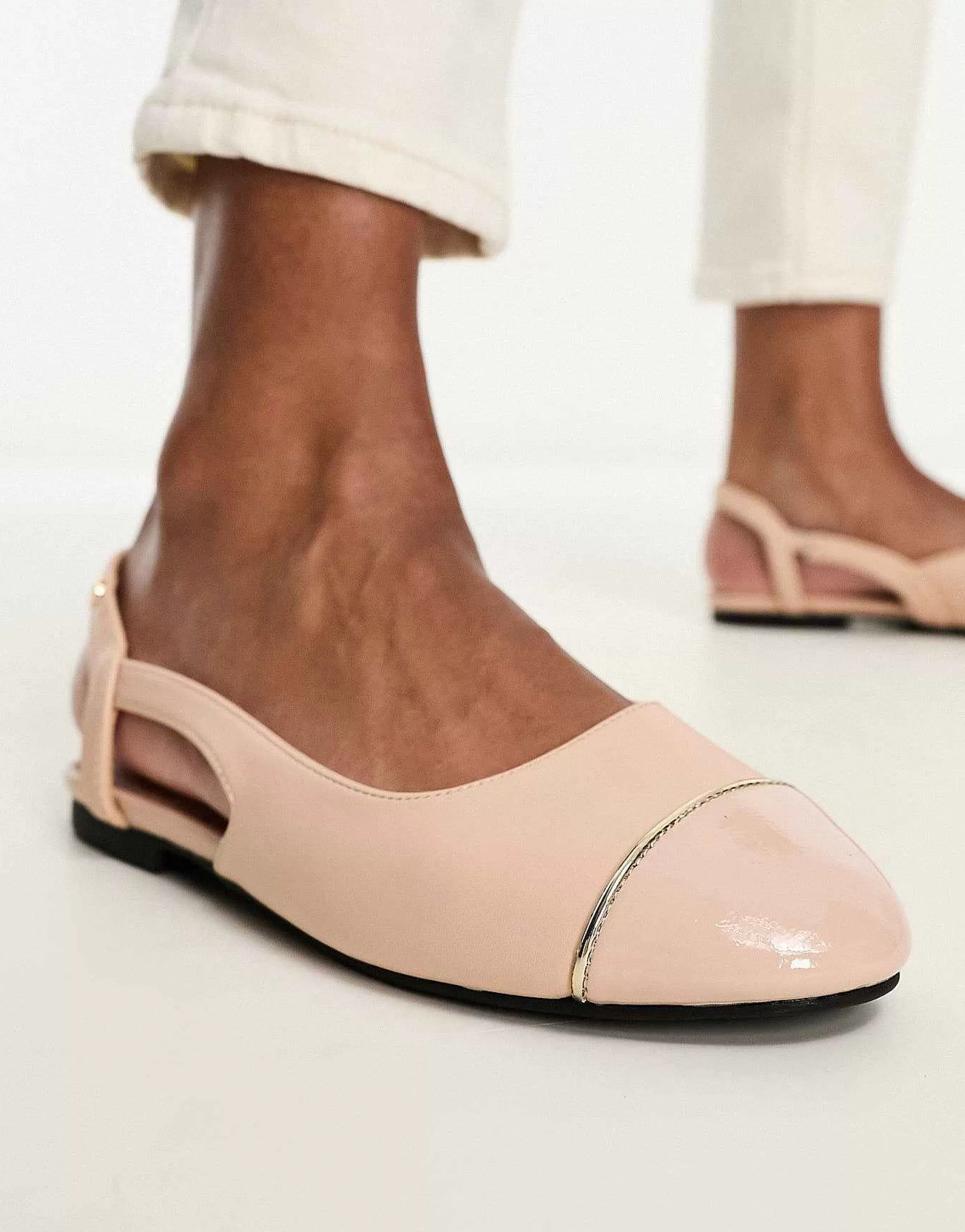 Women River Island Sling Back Ballerina Shoe In