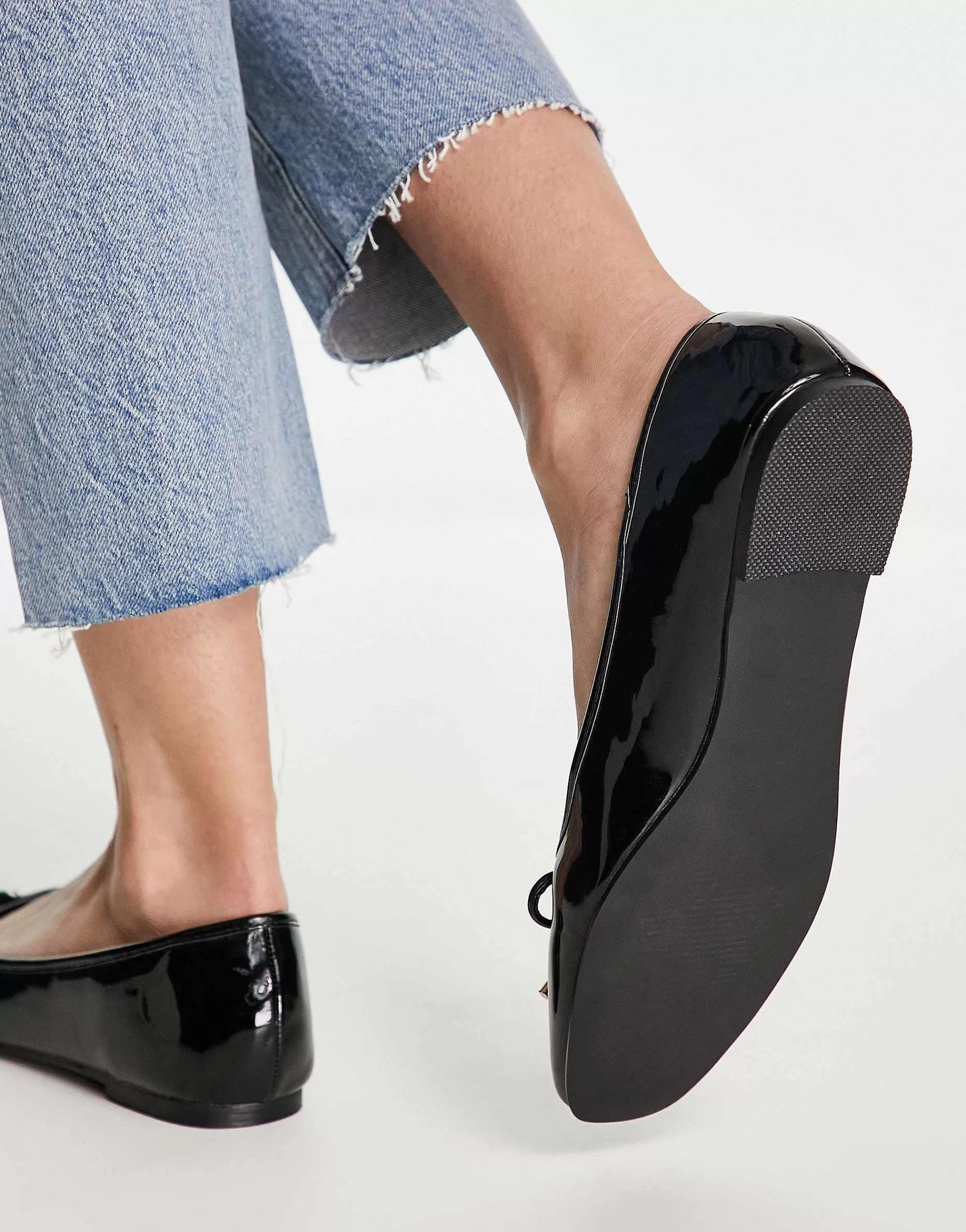 Women Schuh Leigh Ballet Flats With Bow In