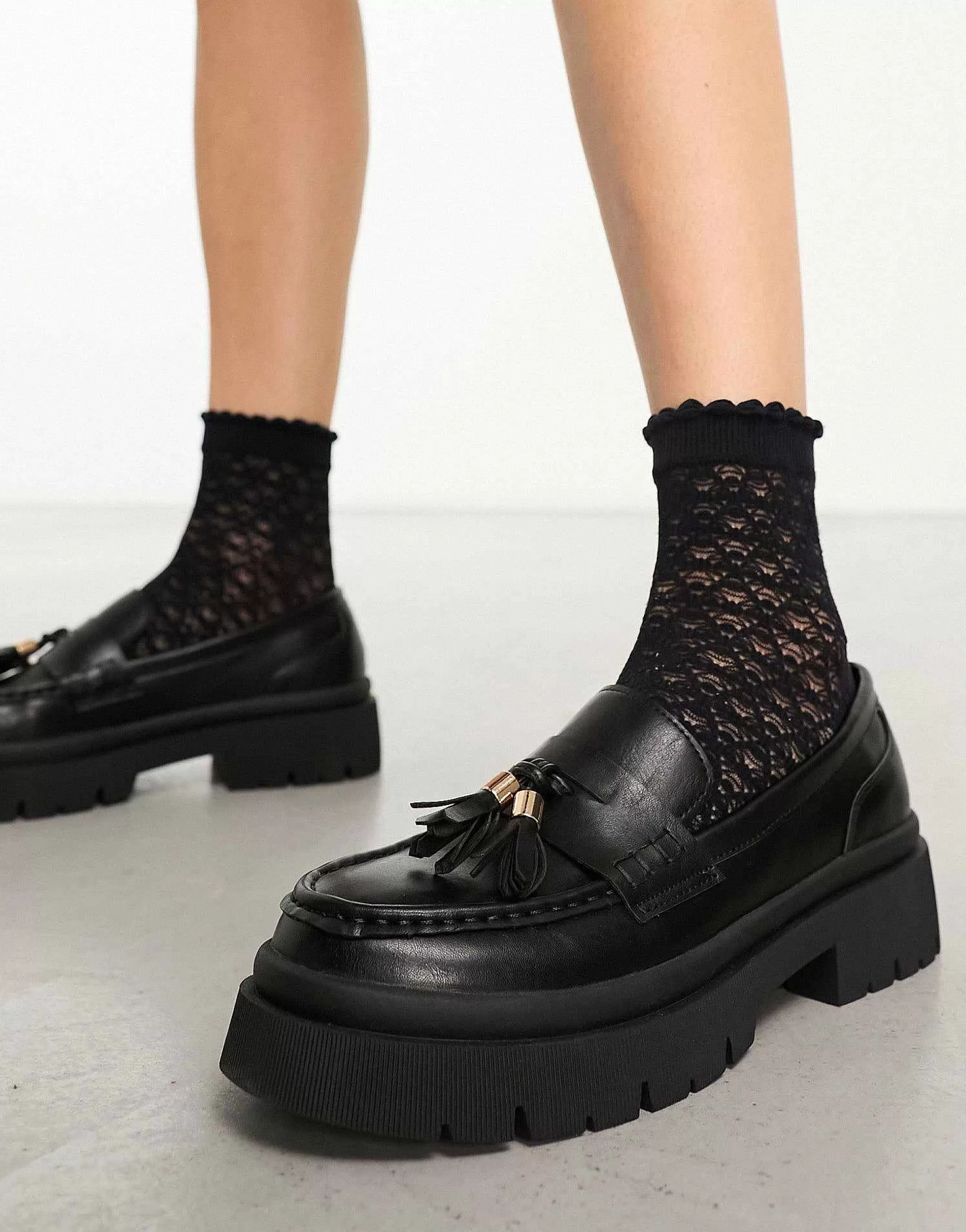 Women Schuh Lester Chunky Loafers In