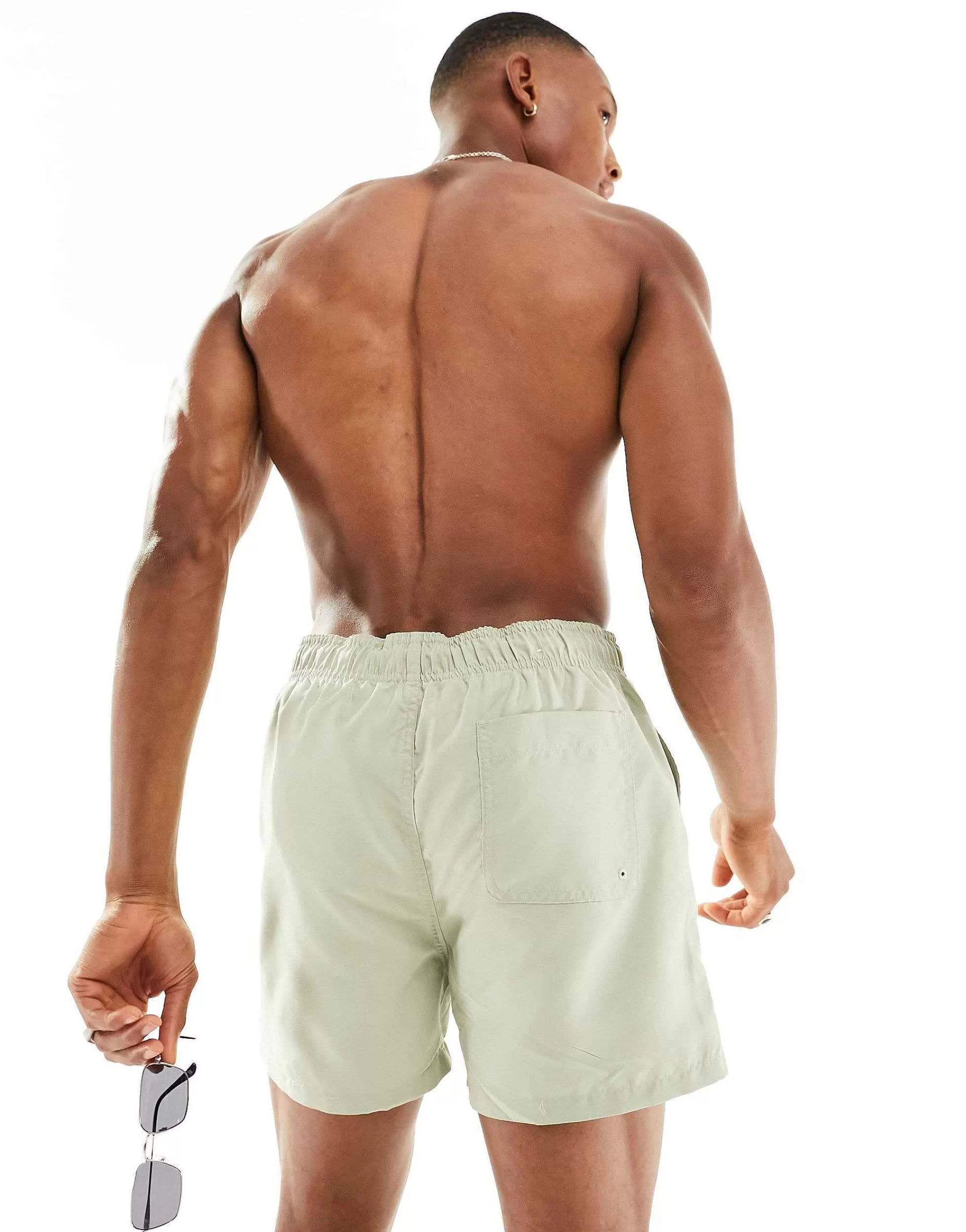 Men Selected Homme Swim Short In Sage