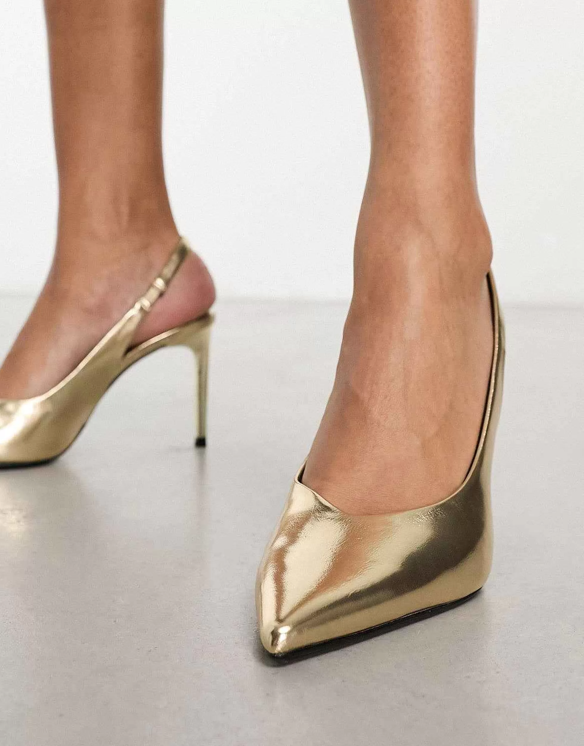 Women Stradivarius Sling Back Heel In