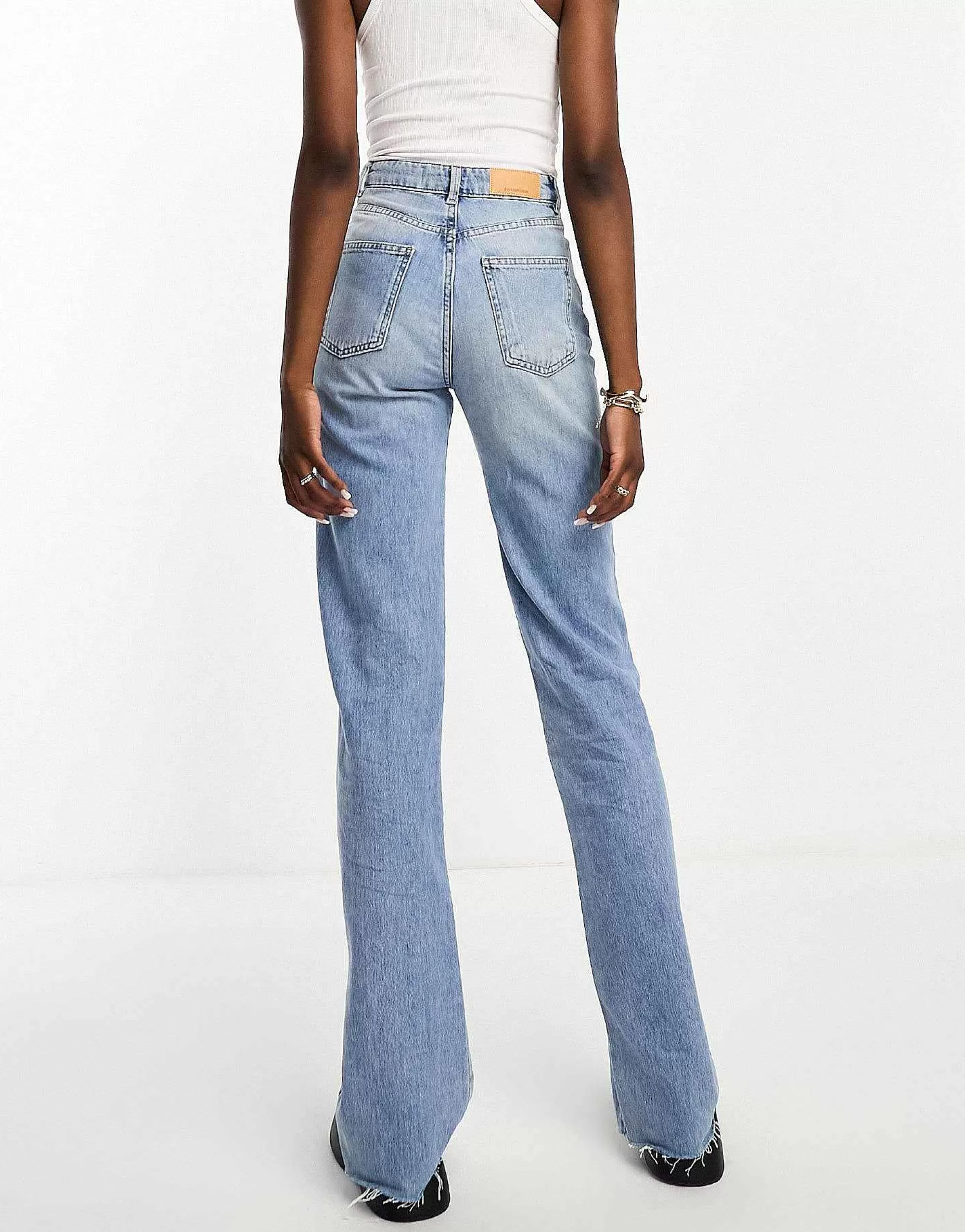 Women Stradivarius Tall 90S Dad Jean In Vintage