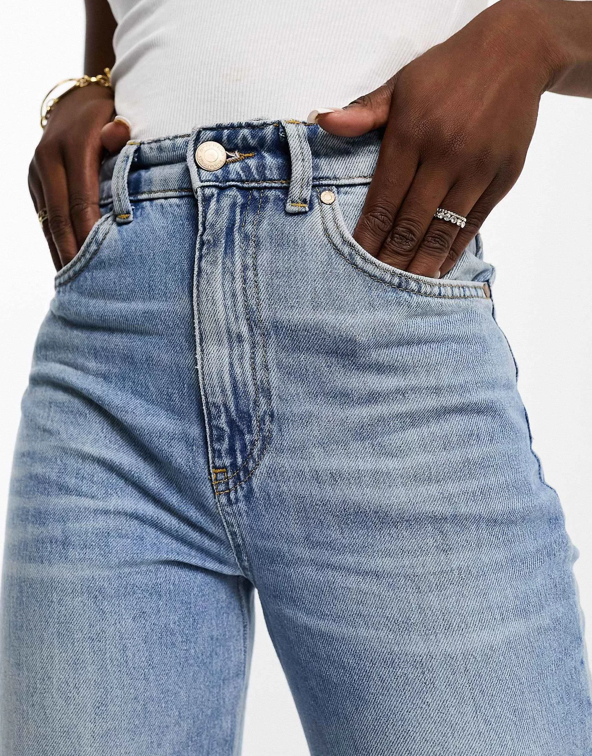 Women Stradivarius Tall 90S Dad Jean In Vintage