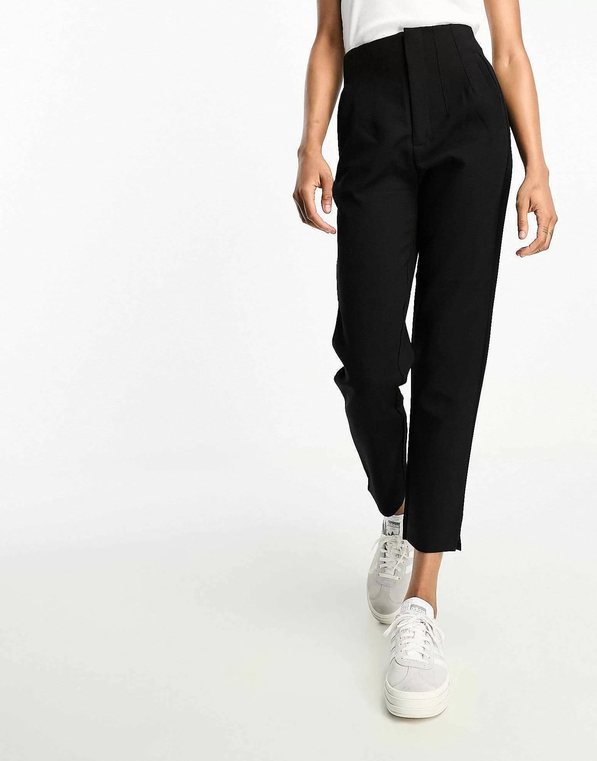 Women Stradivarius Tall Tailored Cigarette Trouser In