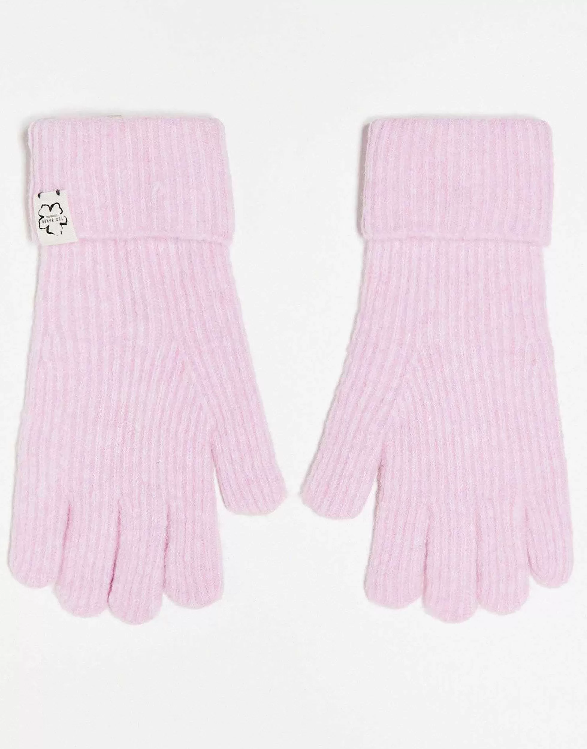 Women Ted Baker Brittea Magnolia Knitted Gloves In