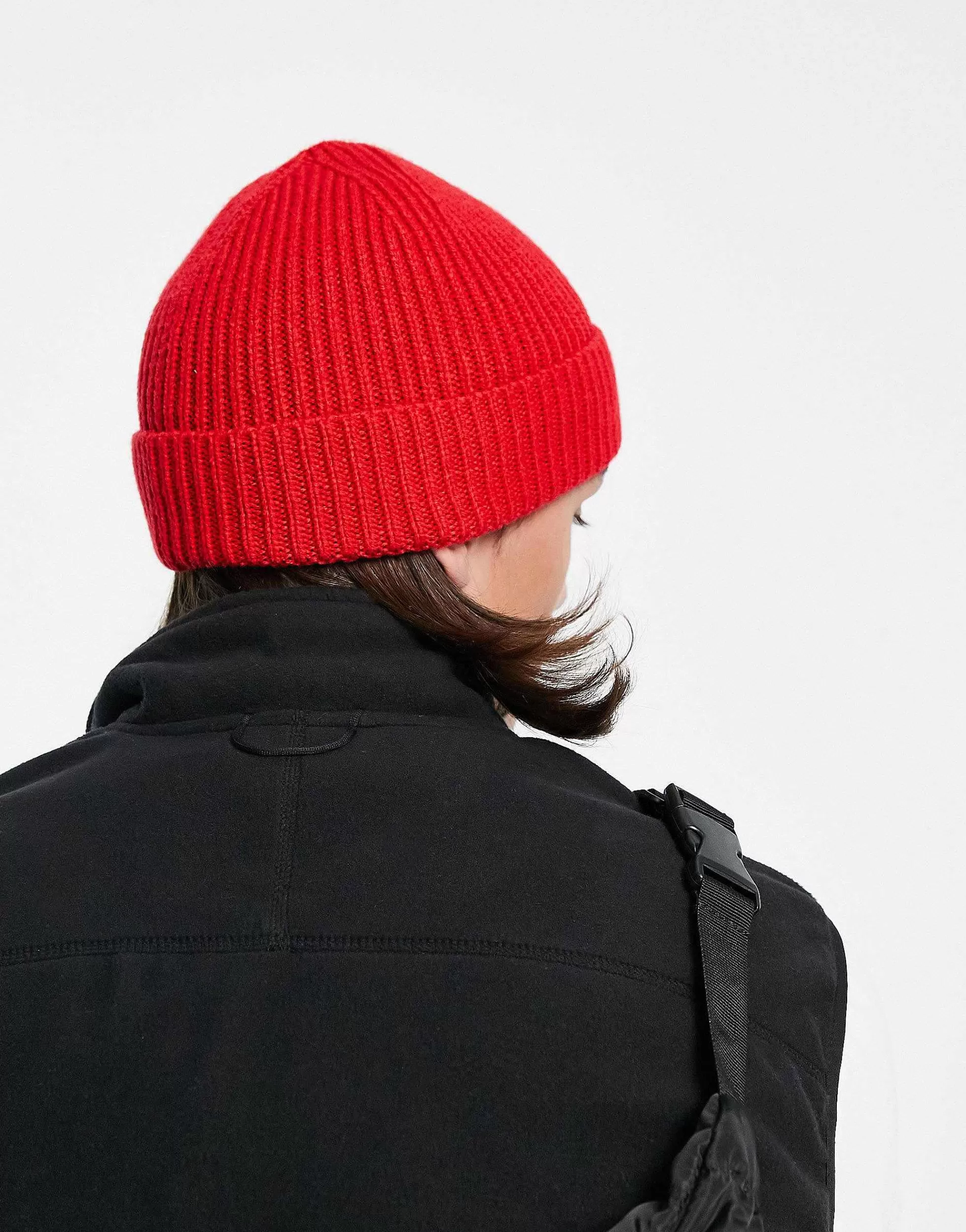 Men The North Face Box Logo Cuffed Beanie In