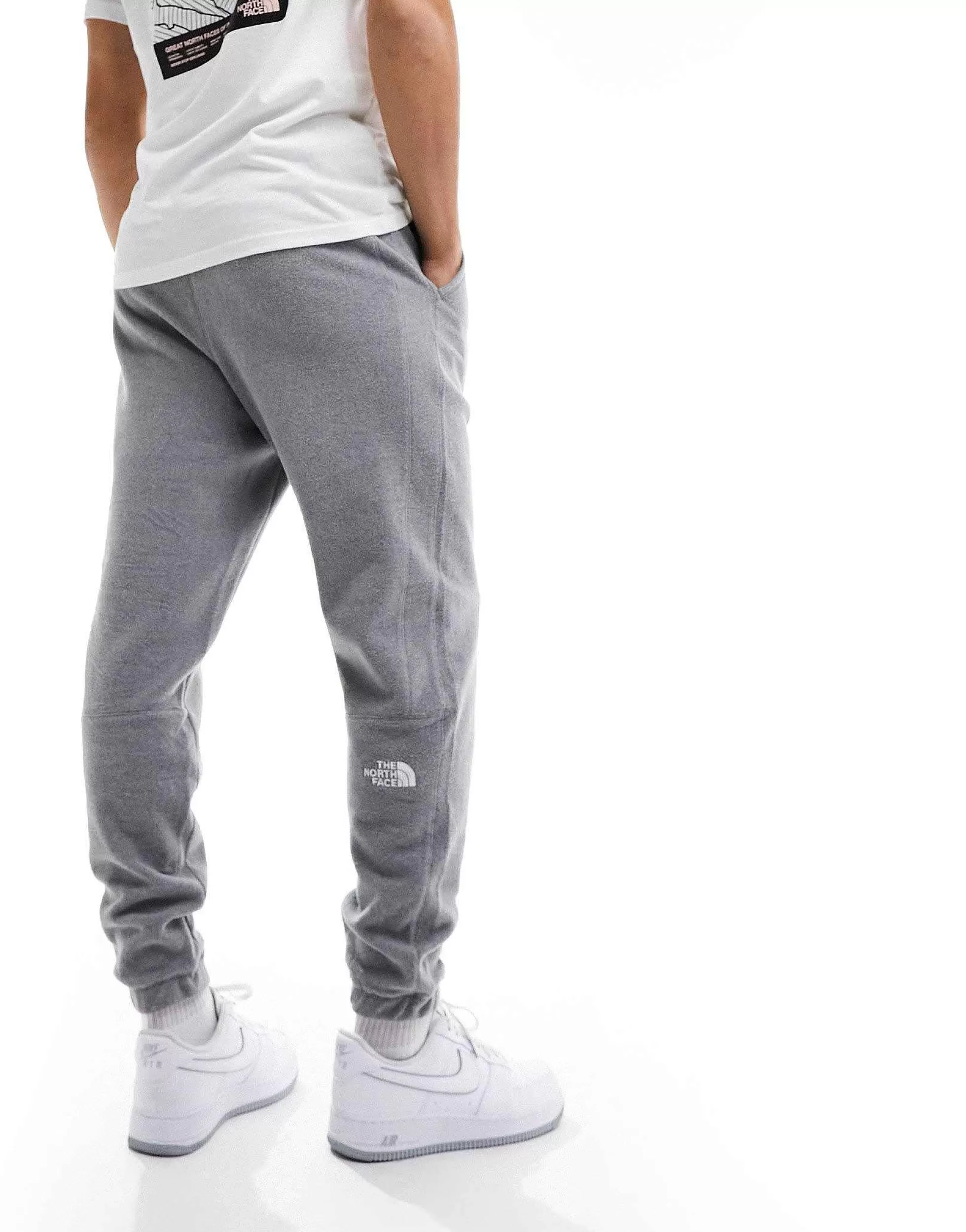Men The North Face Glacier 100 Fleece Joggers In