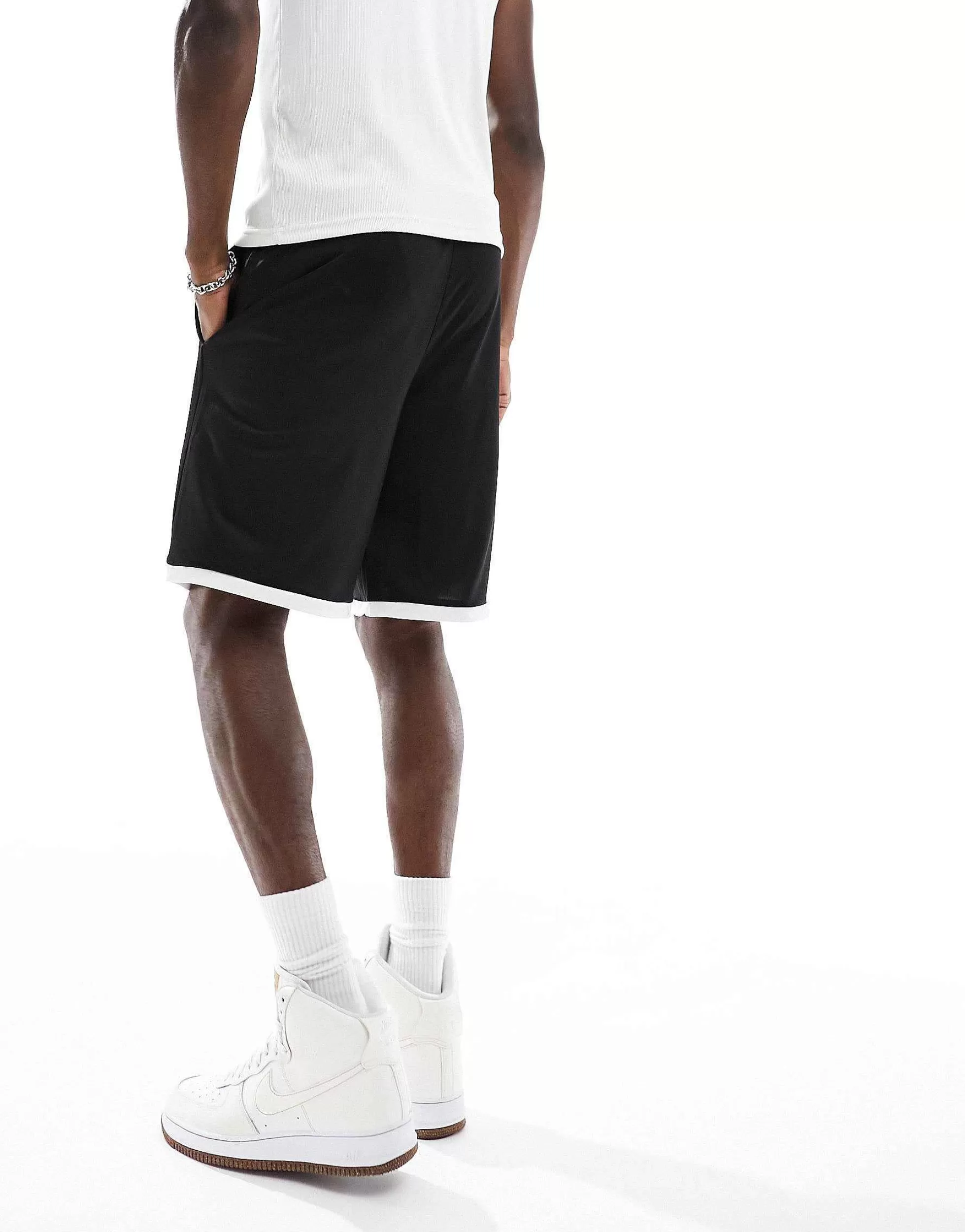 Men Threadbare Fitness Basketball La Shorts In
