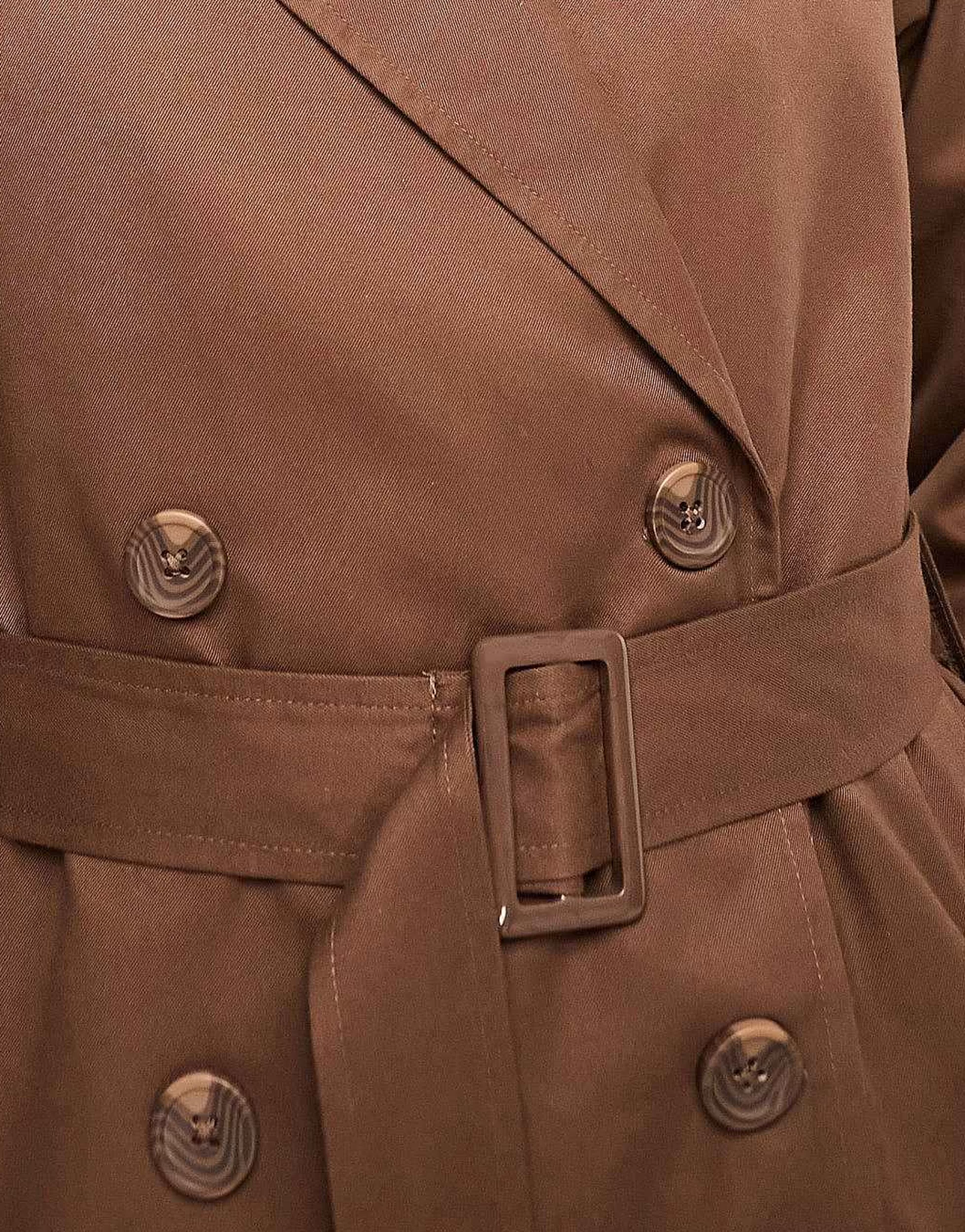 Women Threadbare Tall Lou Short Belted Trench Coat In