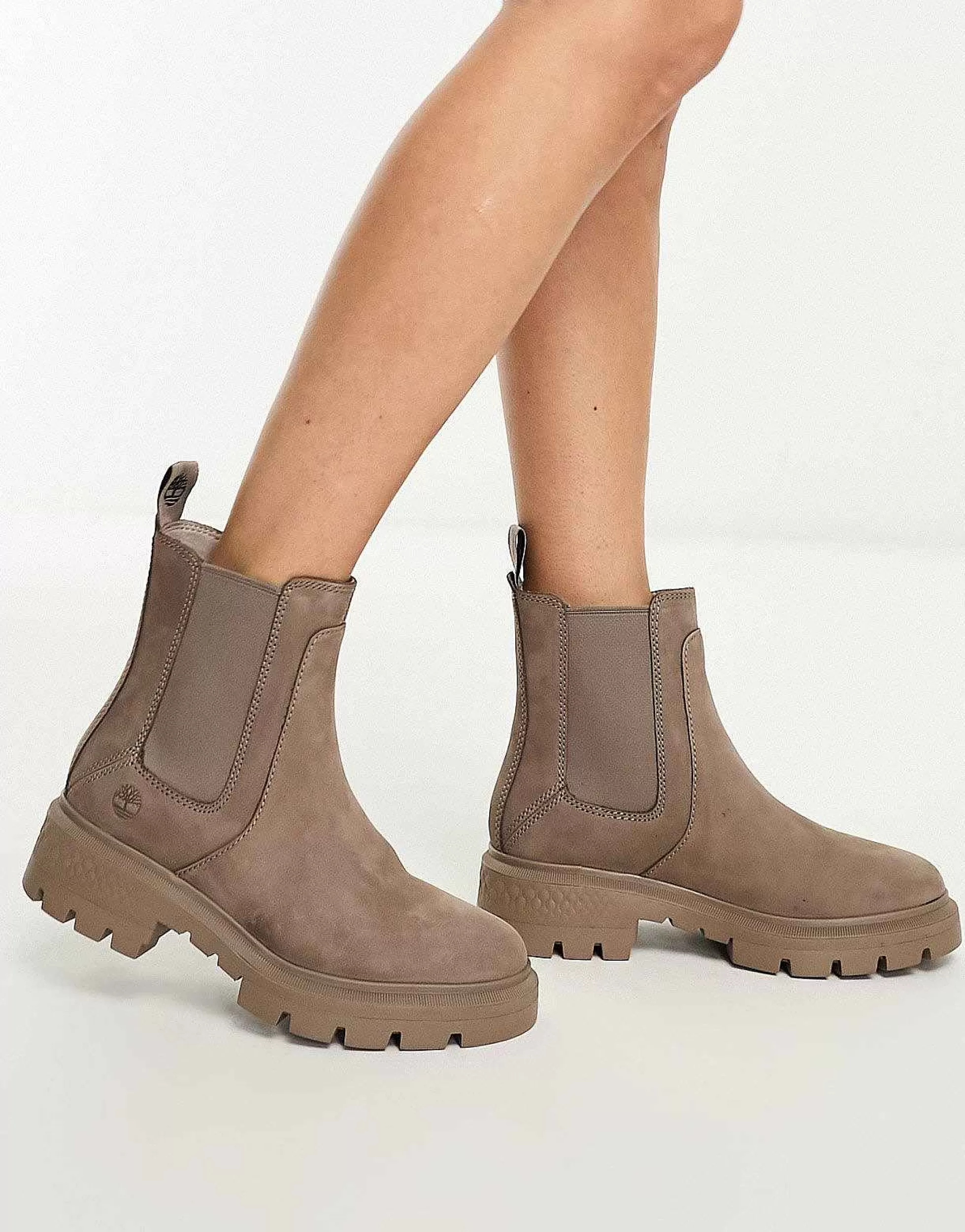 Women Timberland Cortina Valley Chelsea Boots In Leather
