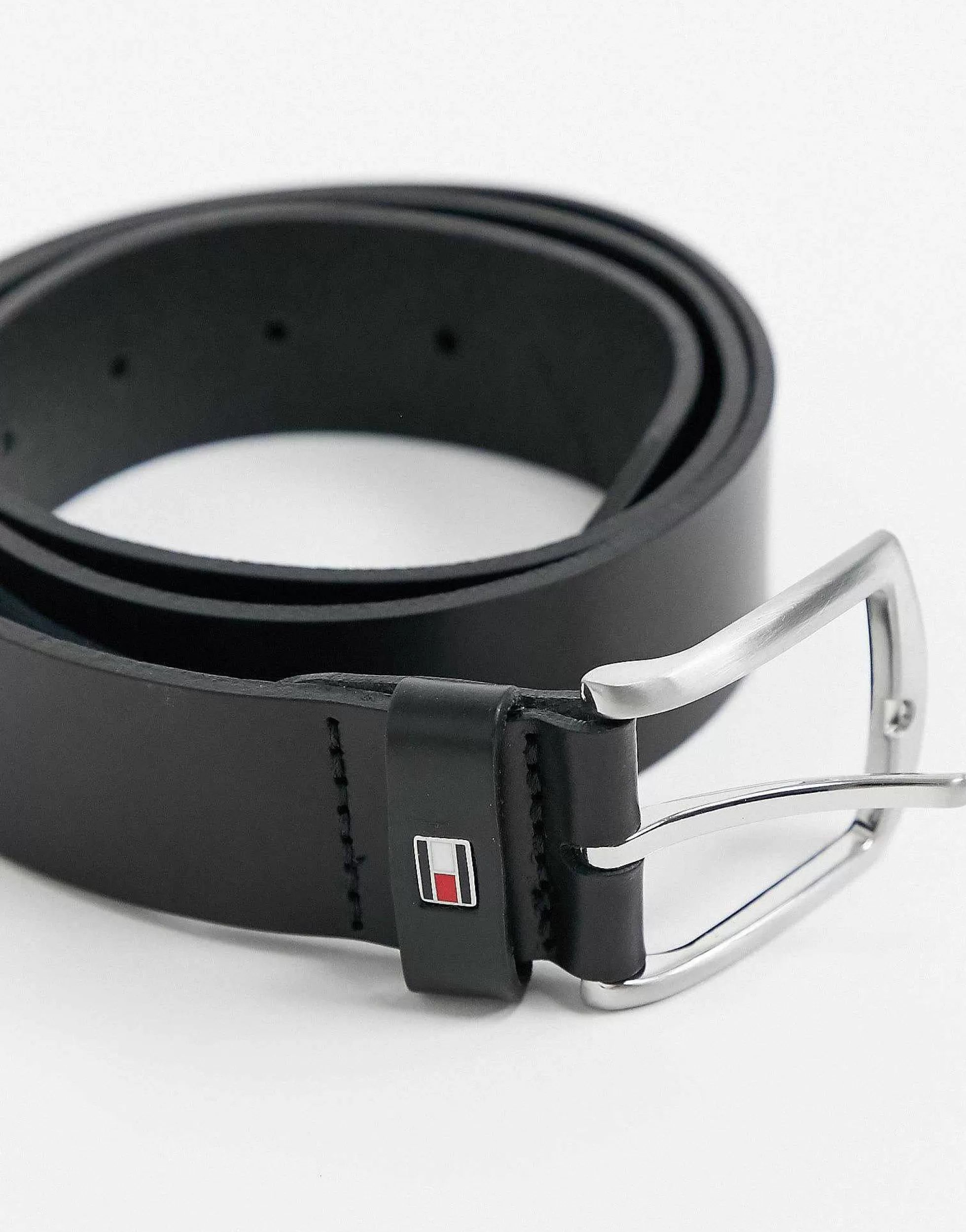 Men Tommy Hilfiger New Denton 3.5Cm Leather Belt In