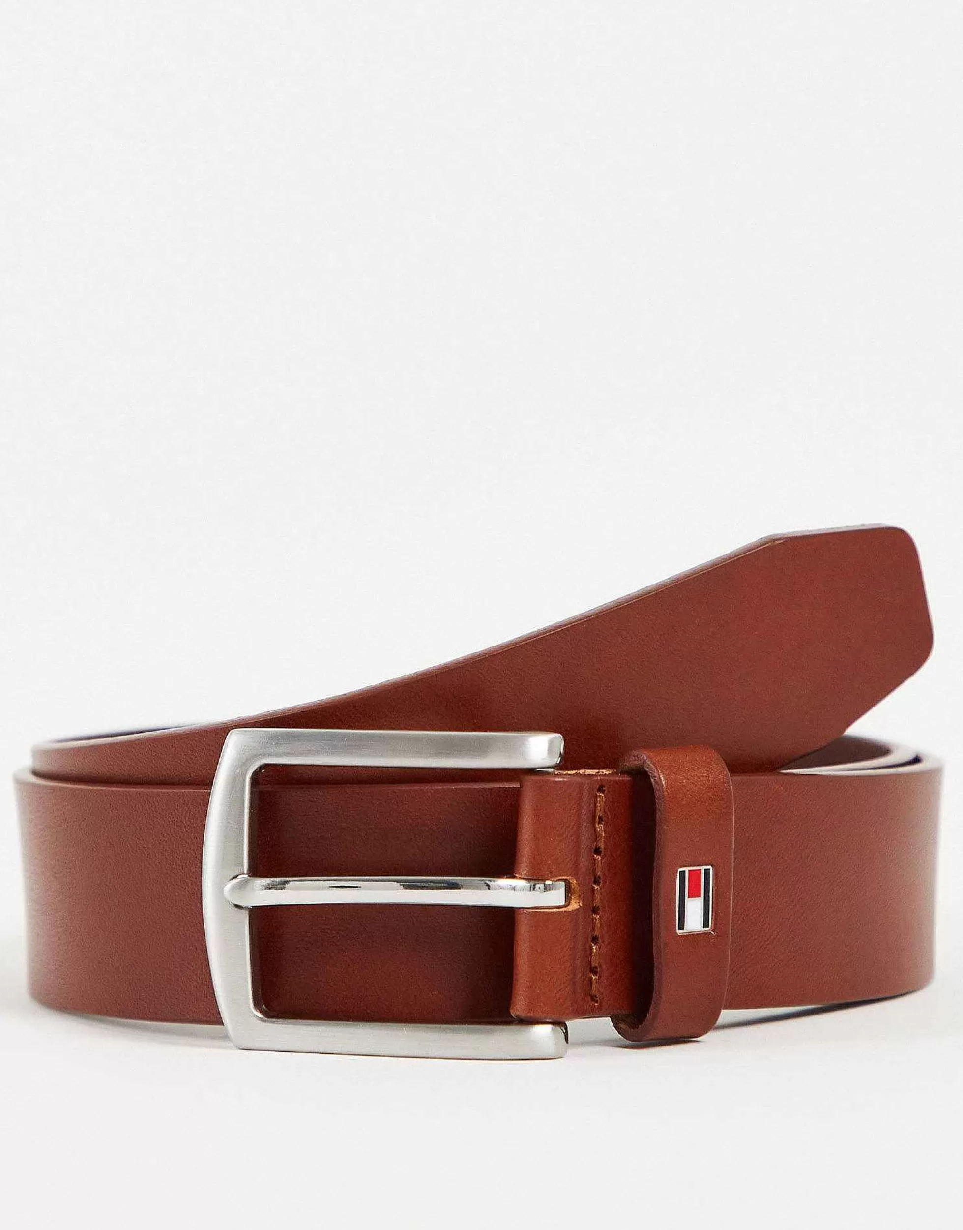 Men Tommy Hilfiger New Denton 3.5Cm Leather Belt In