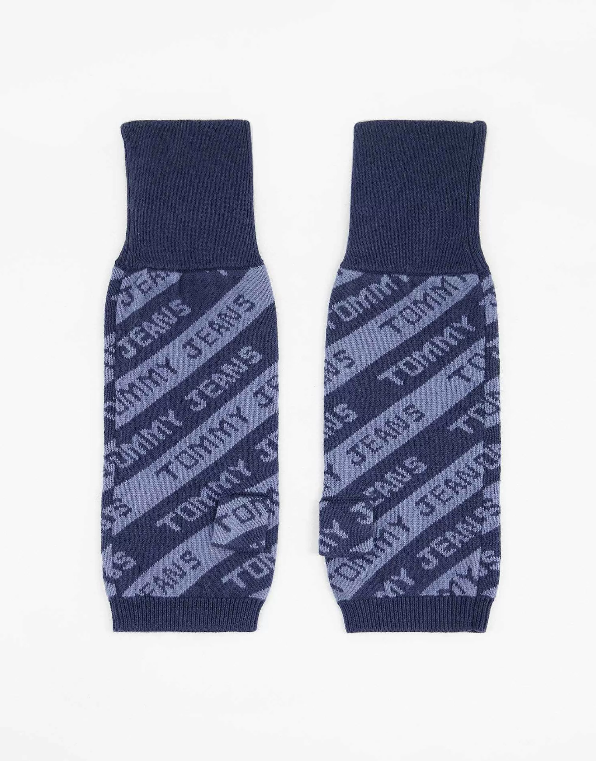 Women Tommy Jeans Fingerless Gloves In Logo Stripe