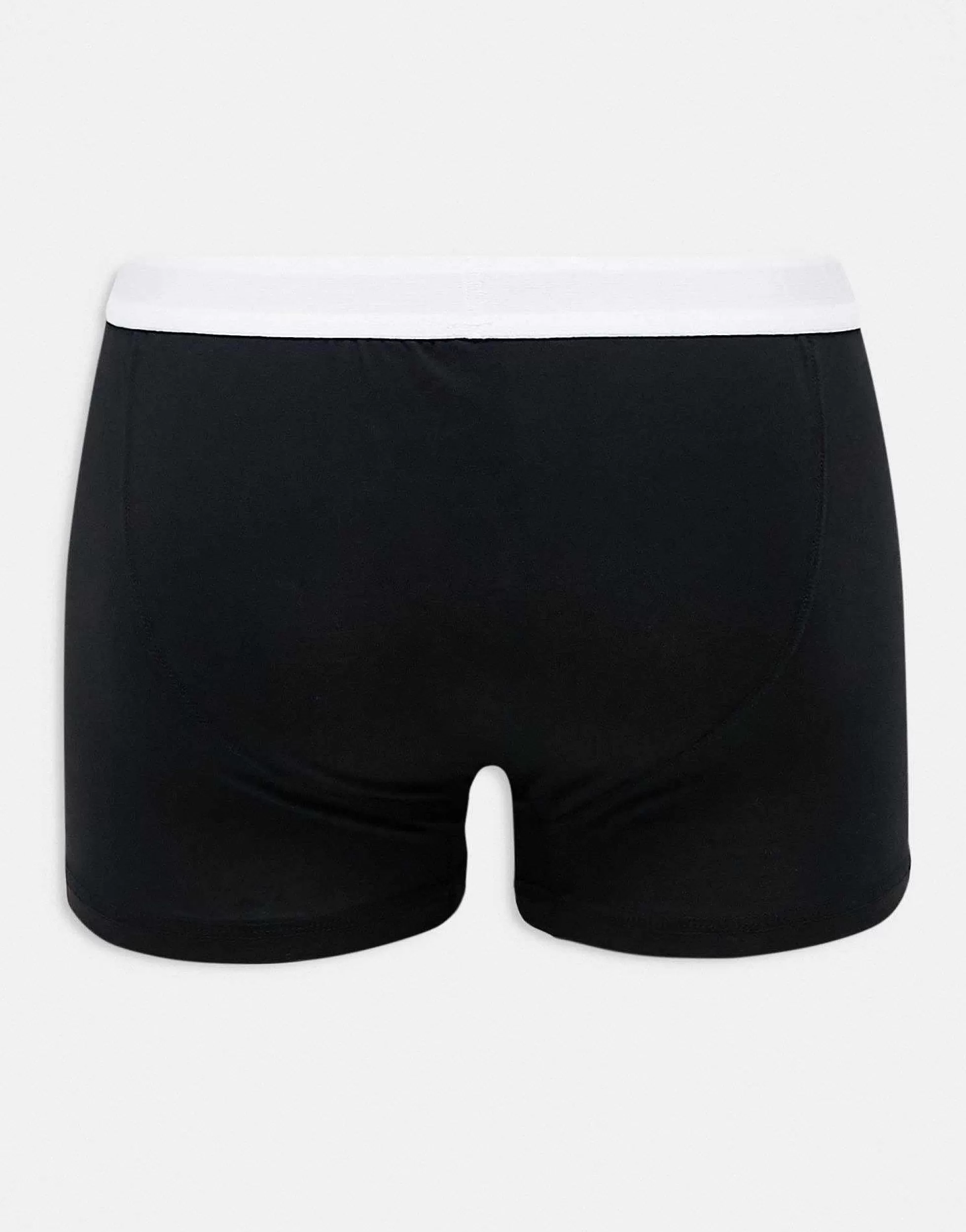 Men Topman 7 Pack Trunks In Black, White, Grey Marl And Neutrals