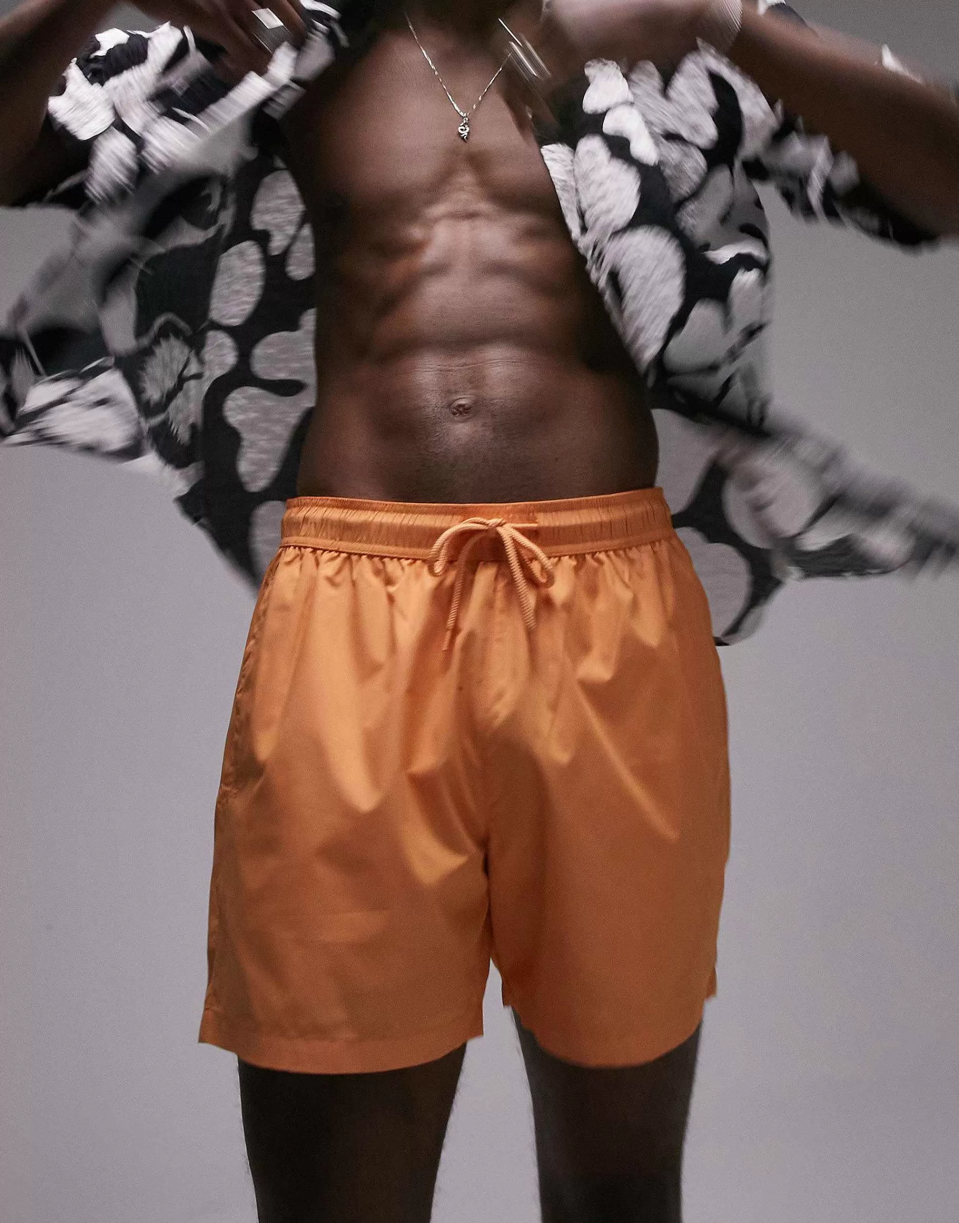 Men Topman Swim Shorts In