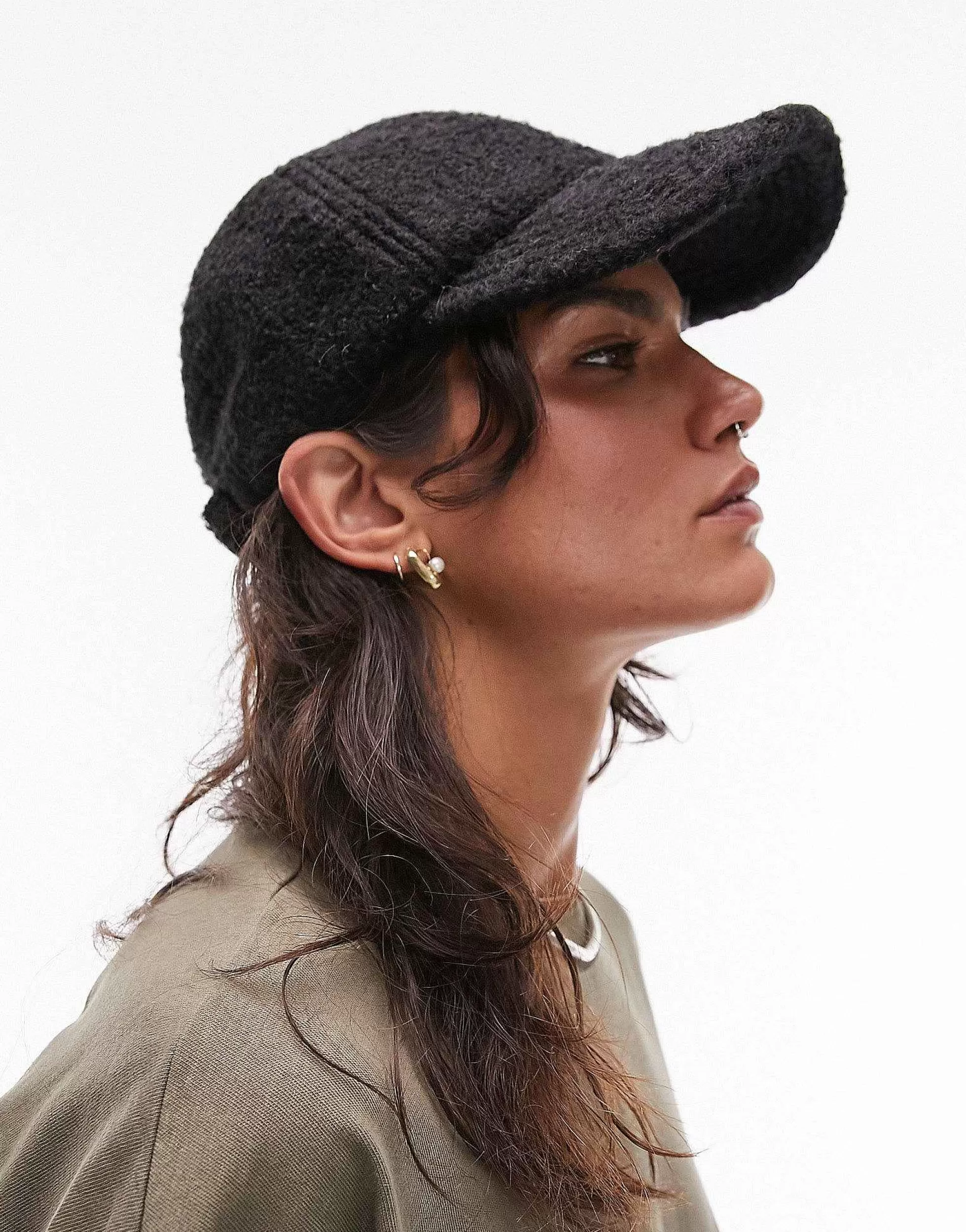 Women Topshop Carly Soft Touch Cap In