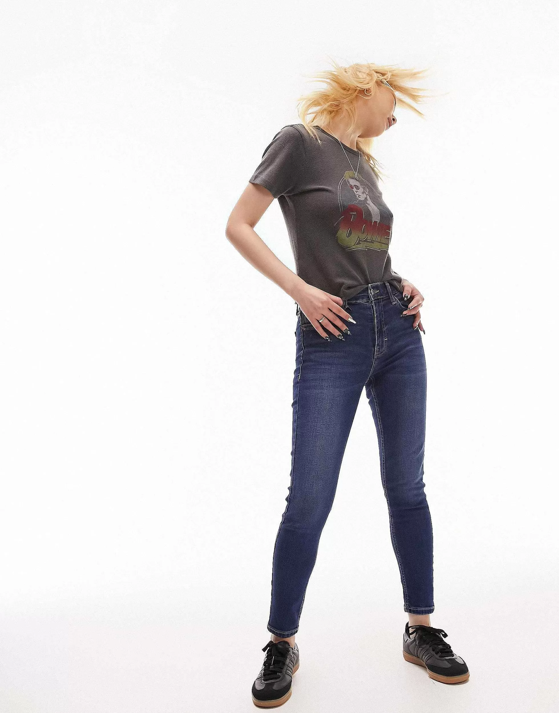 Women Topshop Petite Jamie Jeans In Rich