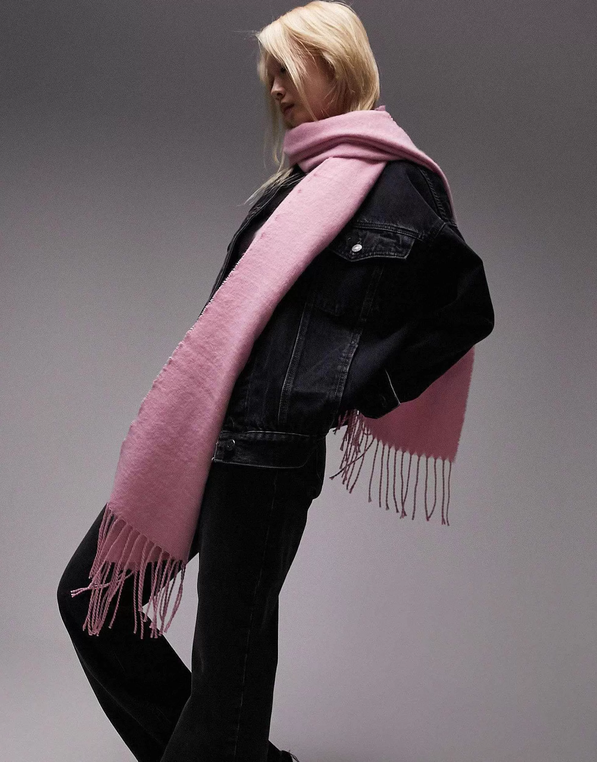 Women Topshop Sofia Supersoft Wide Scarf In