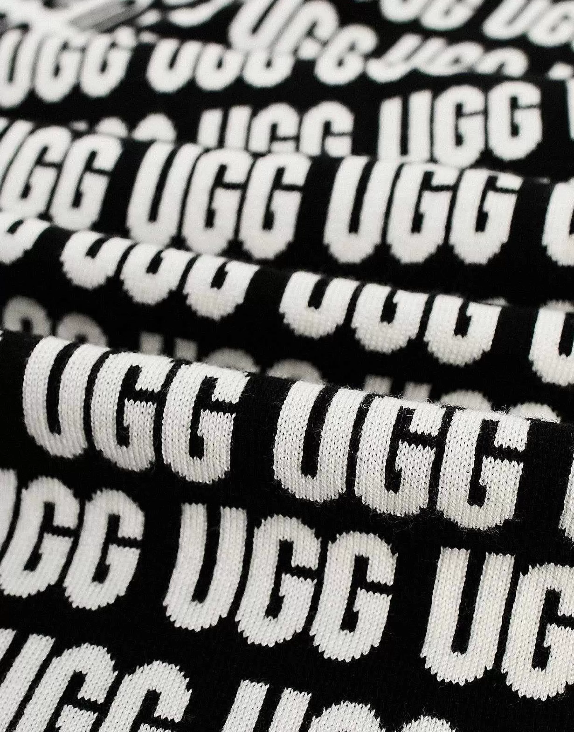 Men UGG Repeat Logo Scarf In