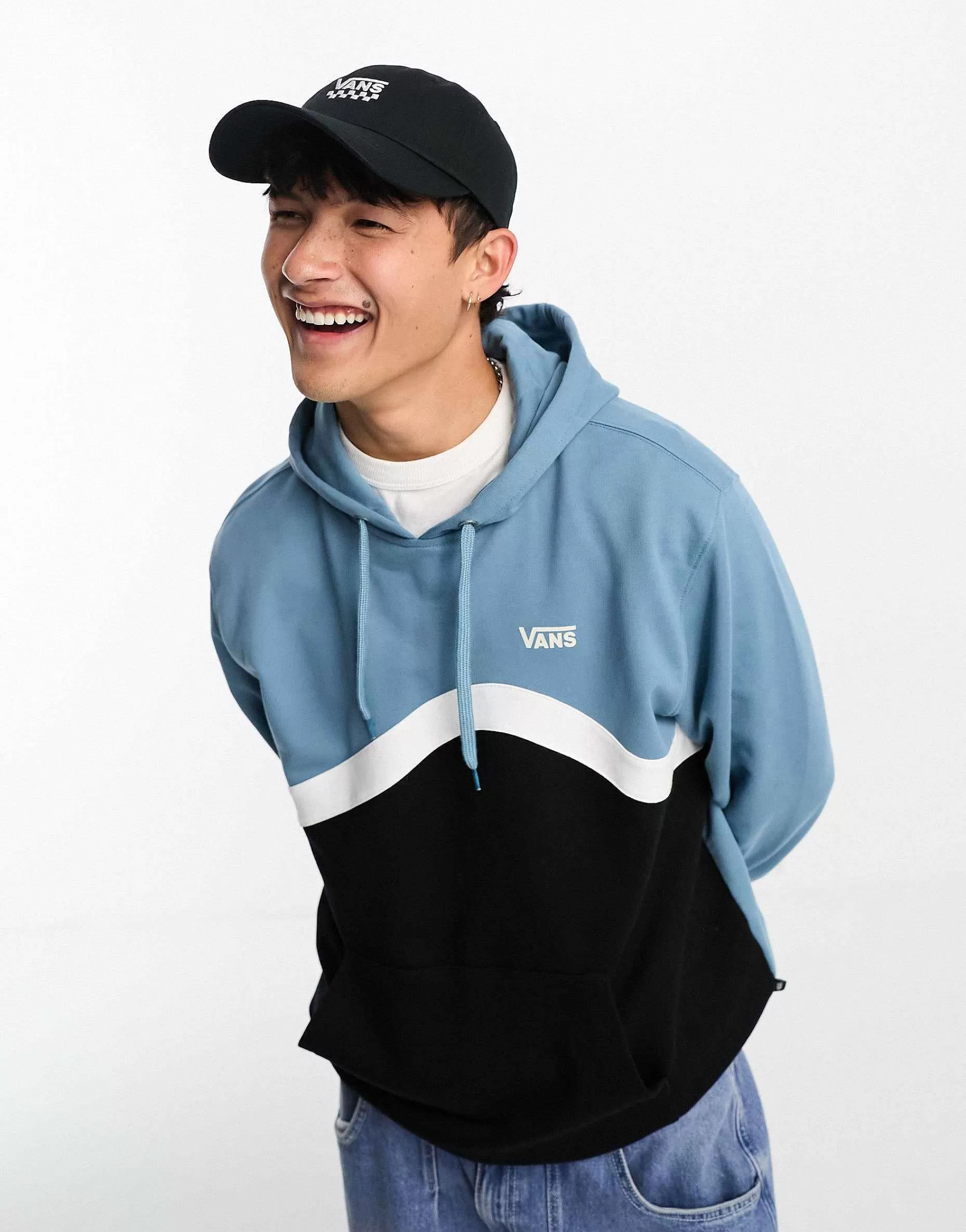 Men Vans Checkerboard Curved Bill Jockey Cap In