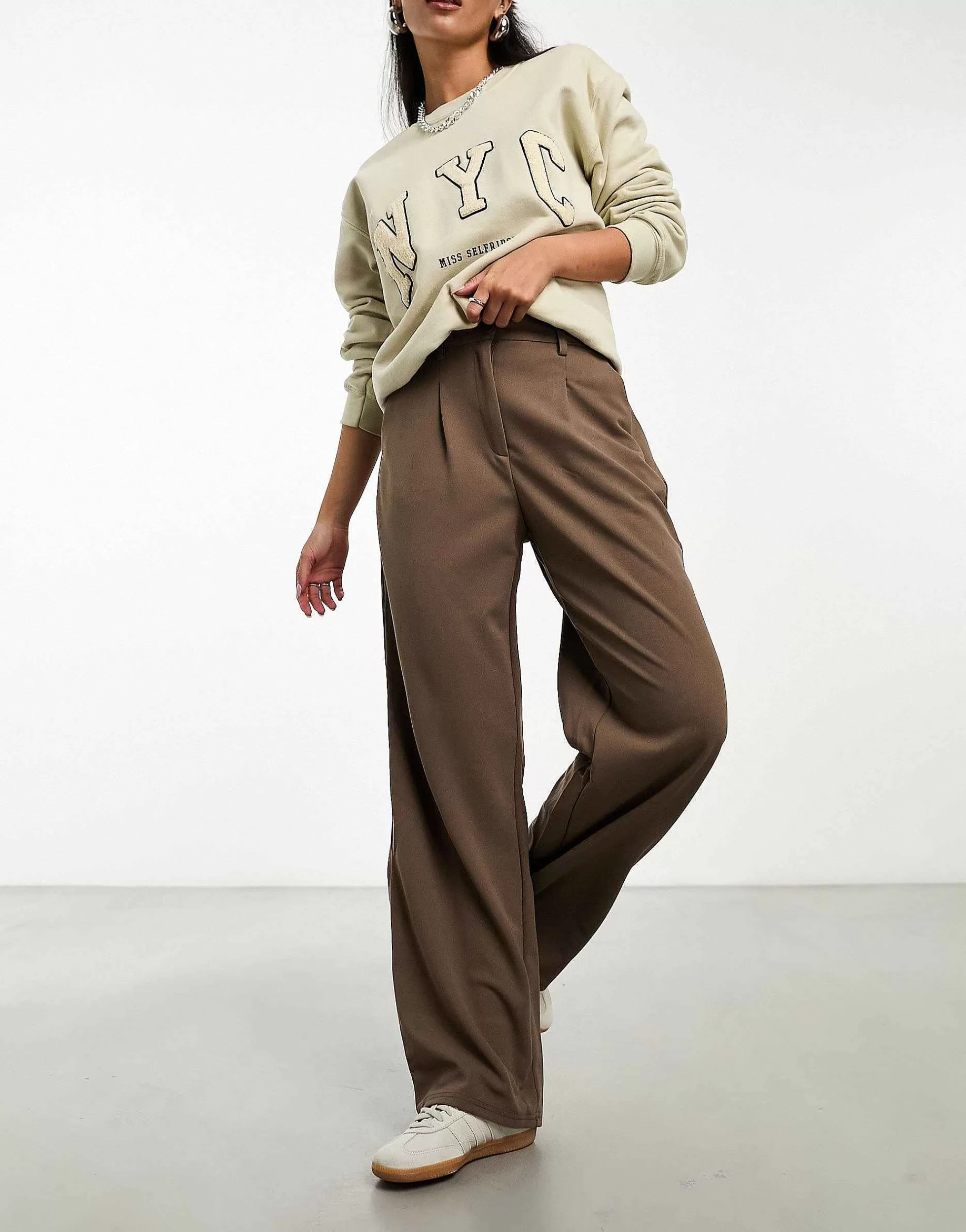 Women Vero Moda Wide Leg Trouser In