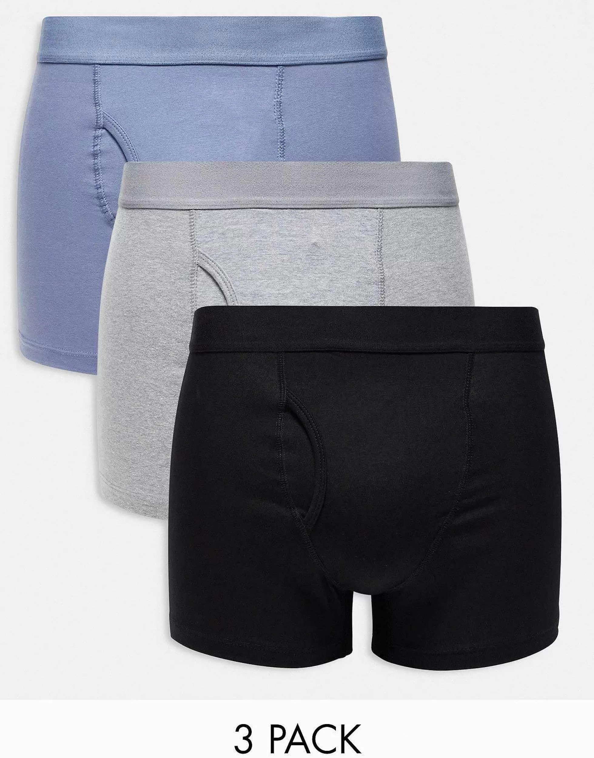 Men Weekday 3-Pack Johnny Boxers In